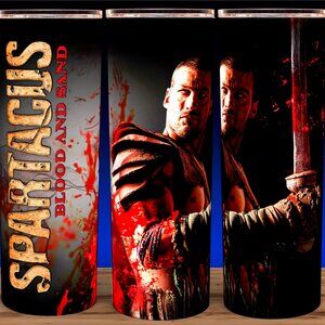 Spartacus Blood and Sand Action Cup Mug Tumbler 20oz